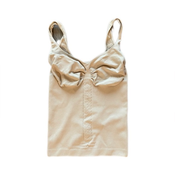 G By Guess Tummy Control Ribbed Camisole Tank Top Shapewear Beige
Women's S/M - Picture 1 of 5